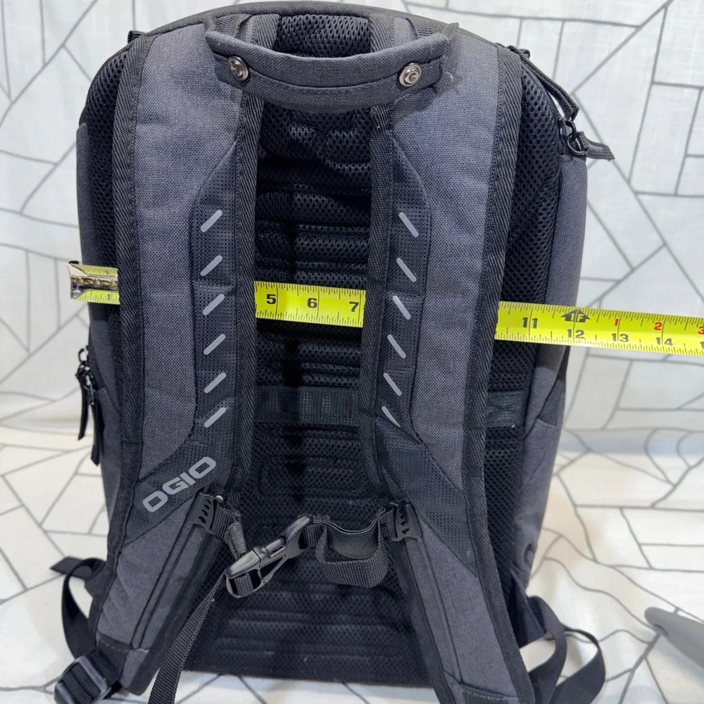 OGIO Backpack Large Black SAX Embroidered Tech Travel Laptop Bag